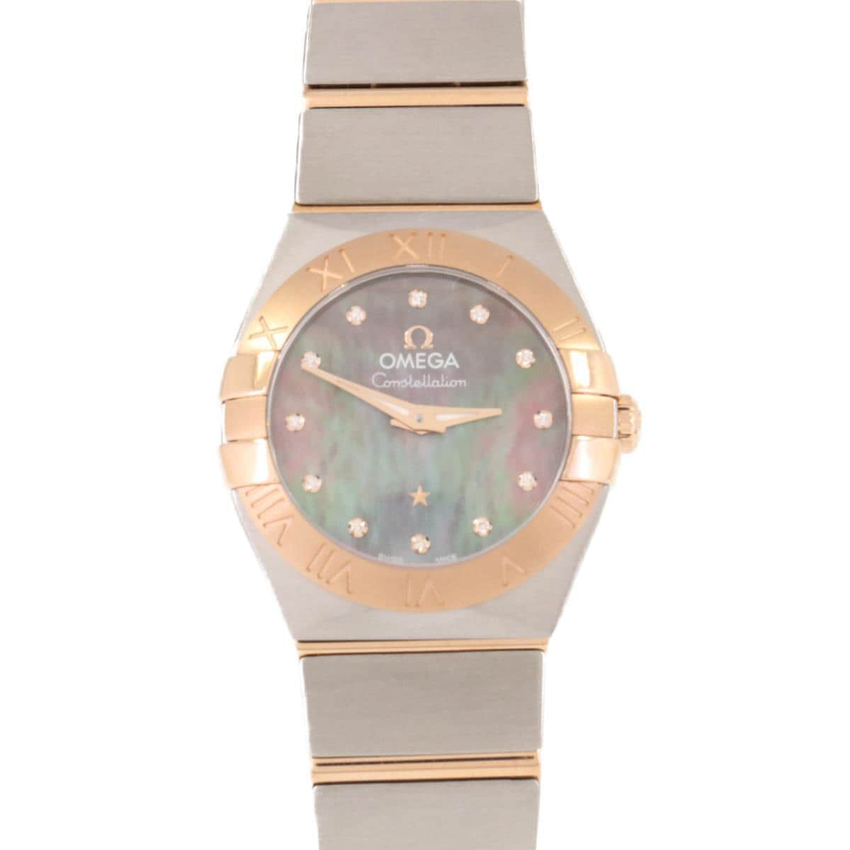 [BRAND NEW] Omega Constellation Blush RG Combi/12P SSxPG Quartz