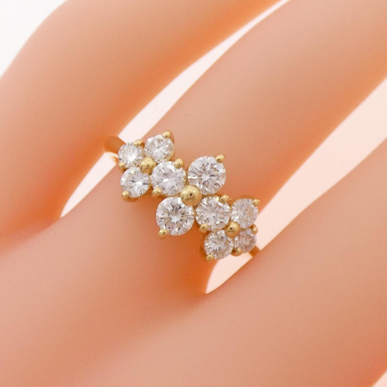 K18YG ダイヤモンド リング 1.05CT