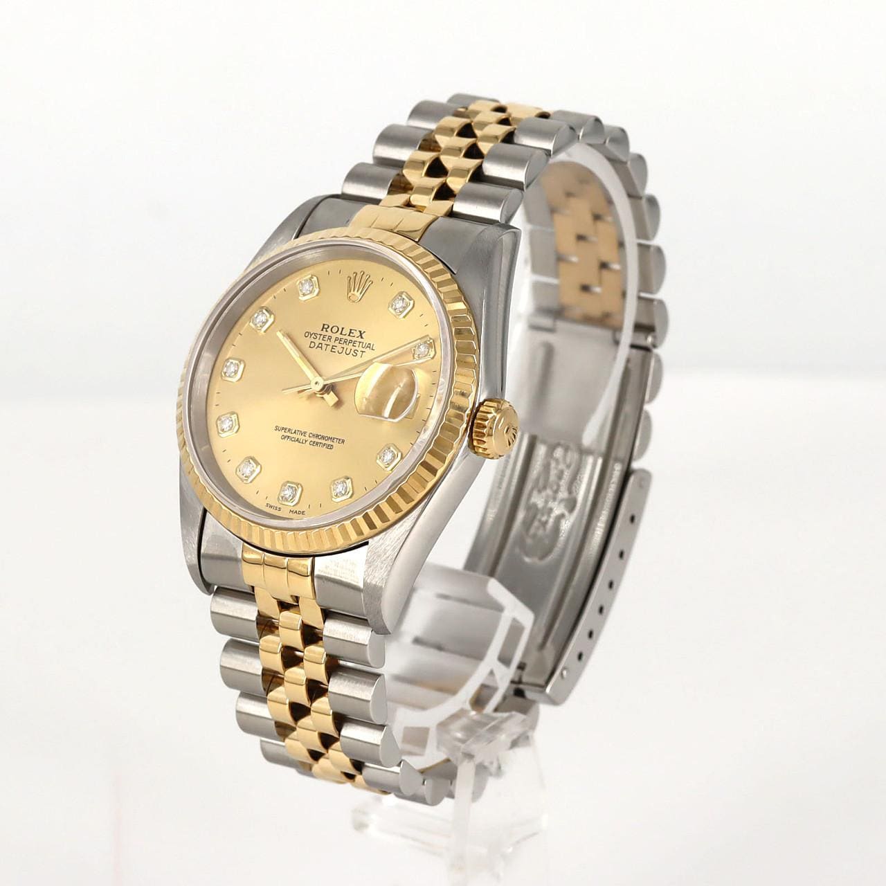 ロレックス デイトジャスト 16233G SSxYG 自動巻 T番