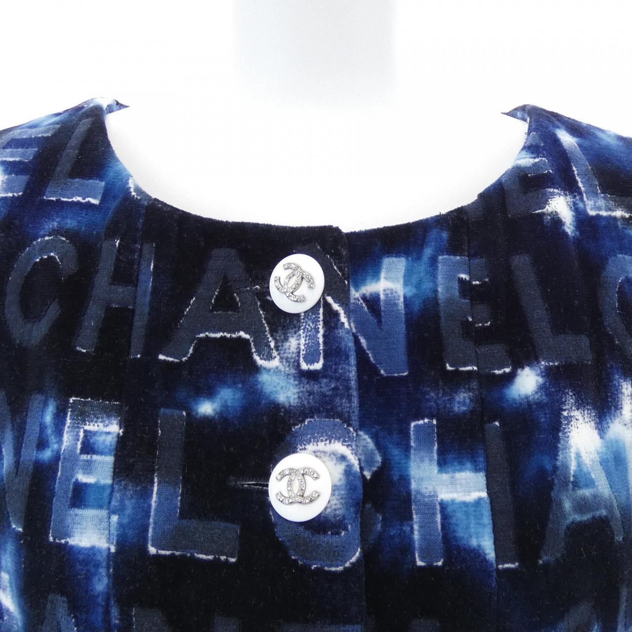 シャネル CHANEL P70004V61426 21C ノーカラージャケット