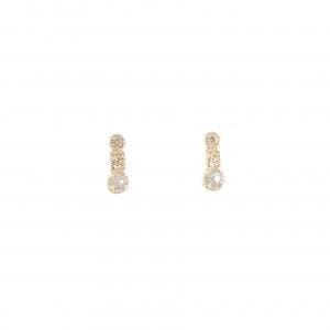 アガット ダイヤモンド ピアス 0.102CT