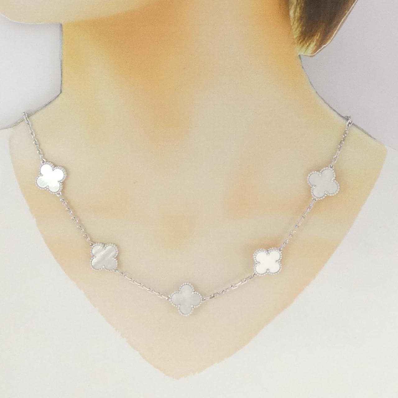 ヴァンクリーフ&アーペル ヴィンテージアルハンブラ 10モチーフ ネックレス