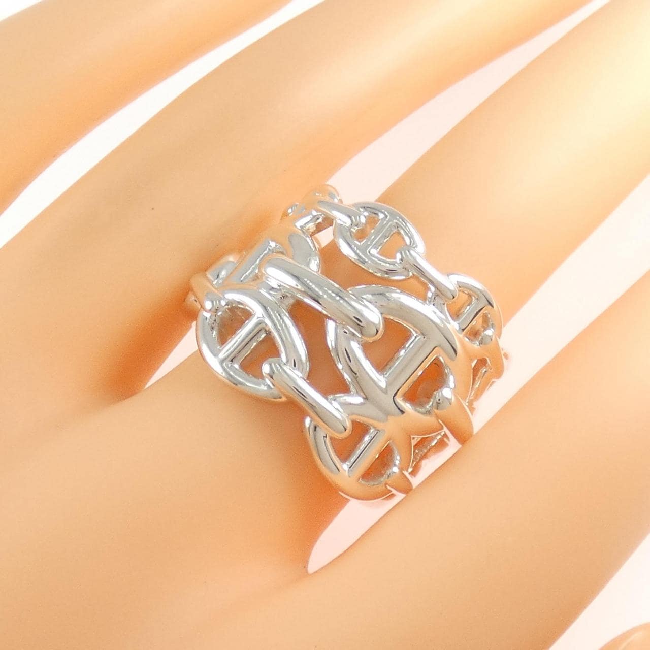 エルメス シェーヌ ダンクル アンシェネ リング