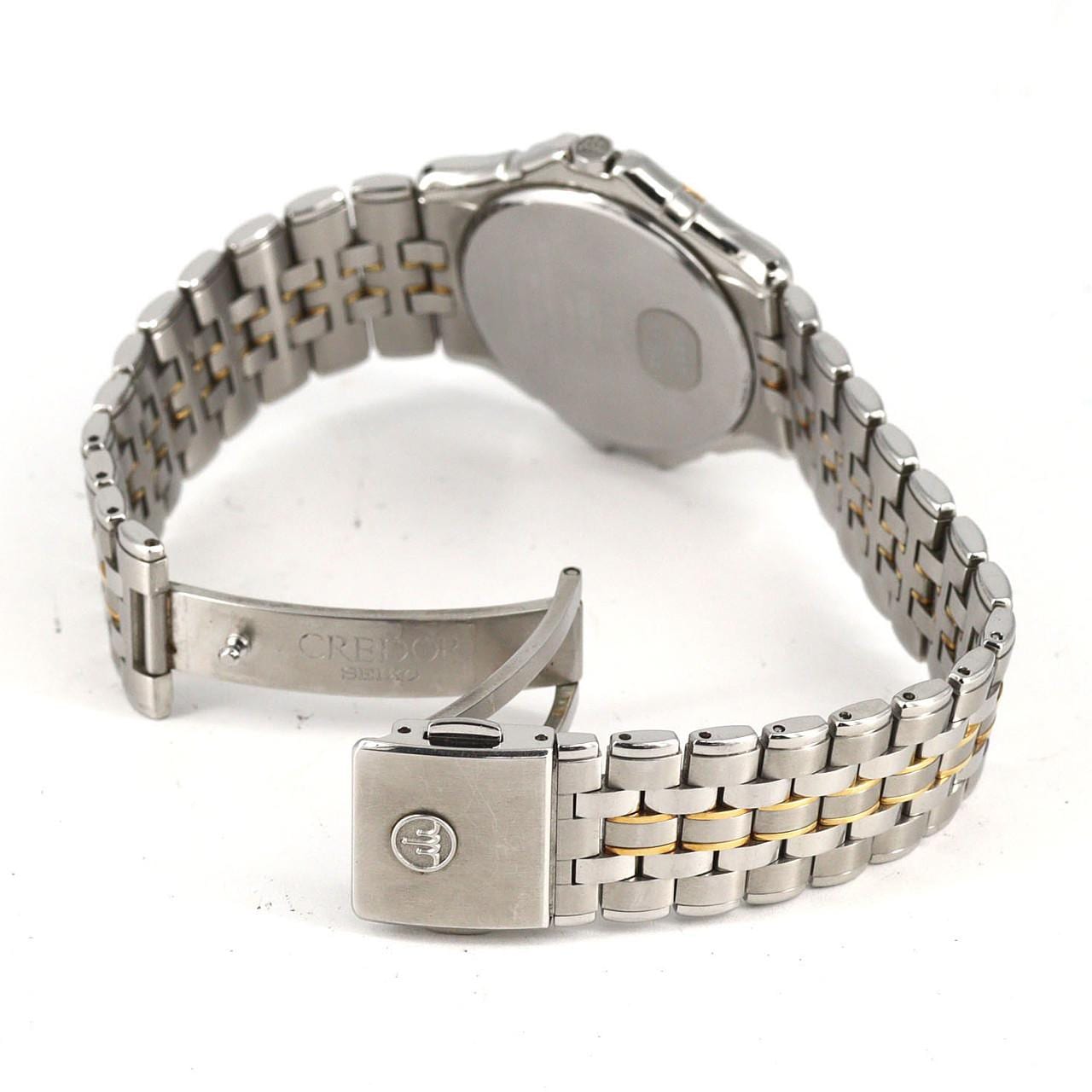 【ノーメンテナンス還元価格】セイコー クレドールパシフィーク コンビ 8J81-6B60/GCAR034 SSxYG クォーツ