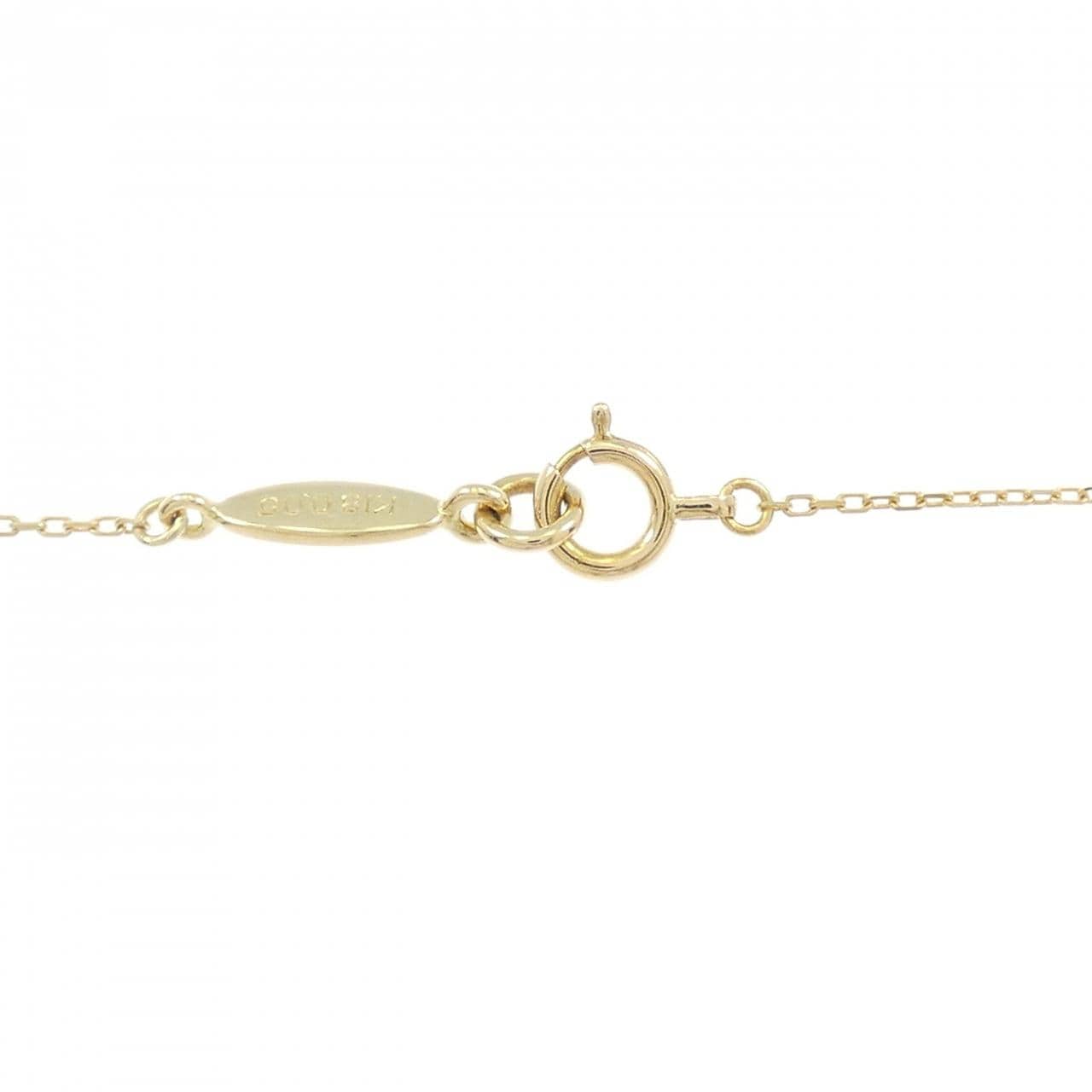 アーカー クロス ダイヤモンド ネックレス 0.05CT