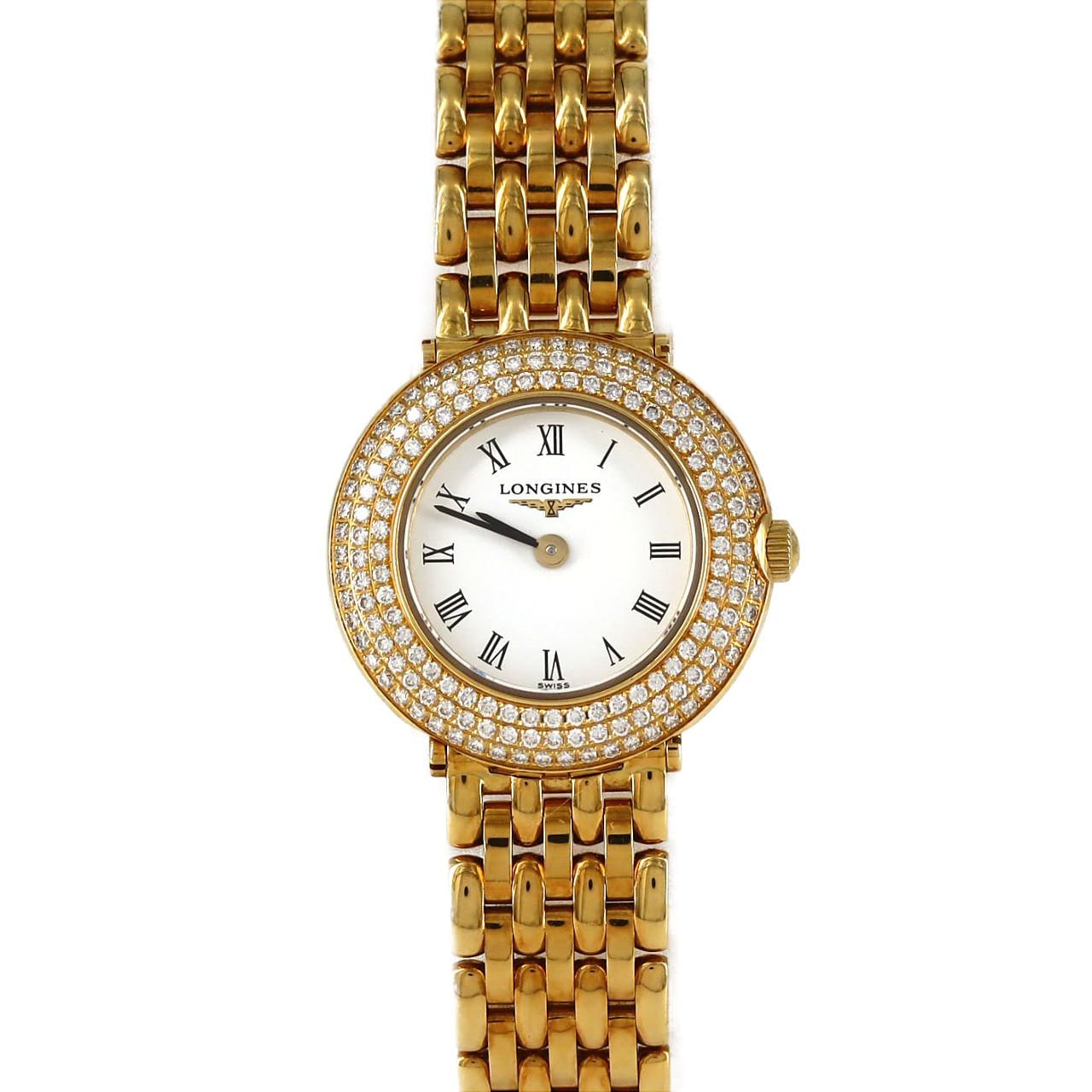 ロンジン ラウンドケース YG/3D L4.239.7 YG クォーツ