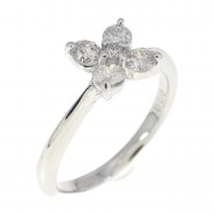 K18WG ダイヤモンド リング 0.30CT