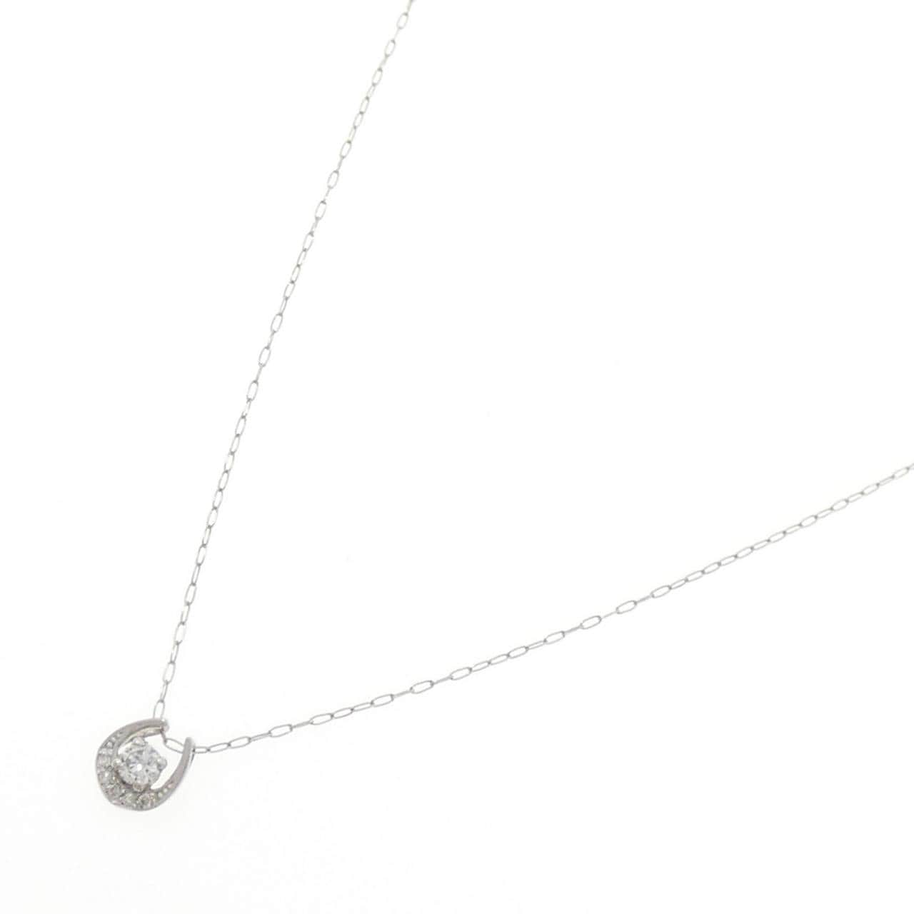 PT900/PT850 ダイヤモンド ネックレス 0.10CT