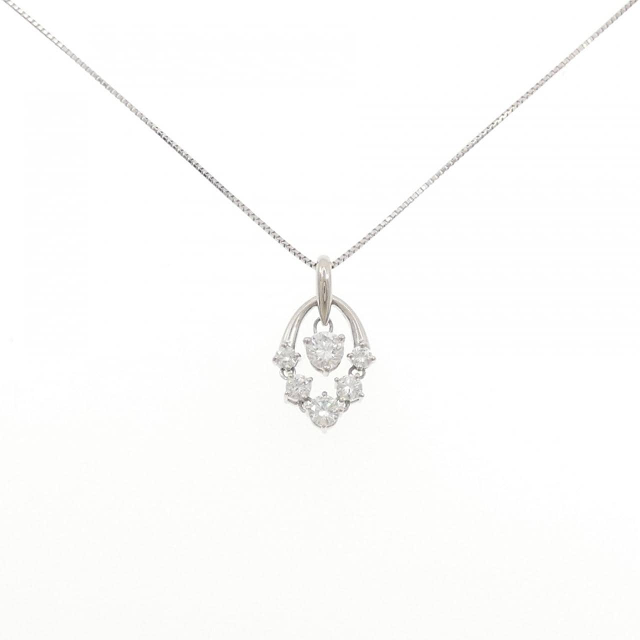 PT/PT850 ダイヤモンド ネックレス 0.66CT