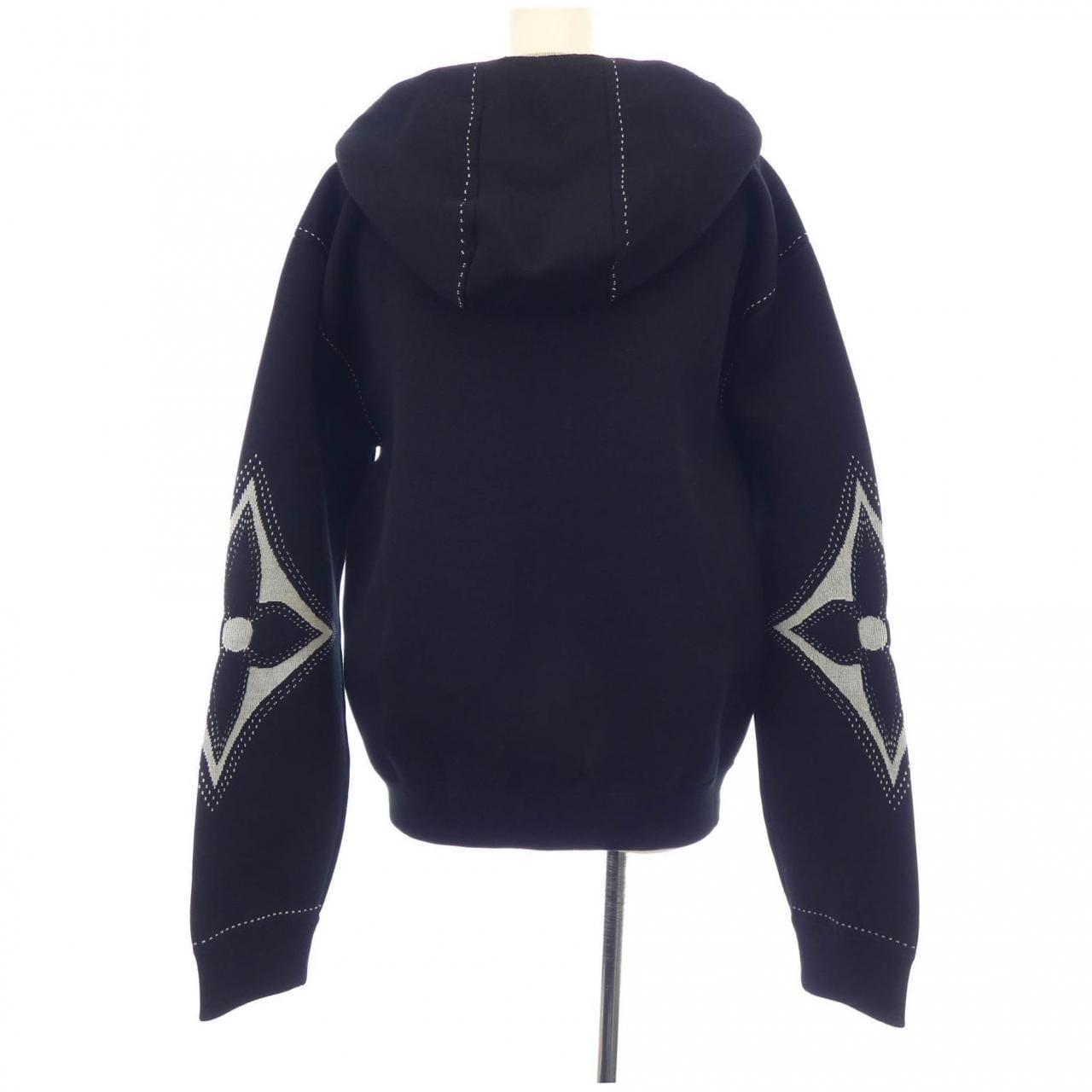 ルイヴィトン LOUIS VUITTON グラフィックインターシャジップコットンフーディ HRN89WAUR パーカー