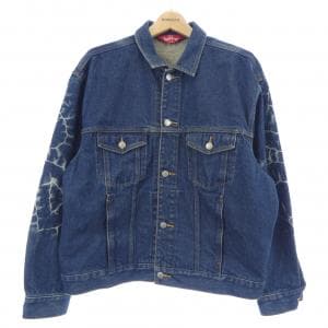 シュプリーム SUPREME Shibori Denim Trucker デニムジャケット