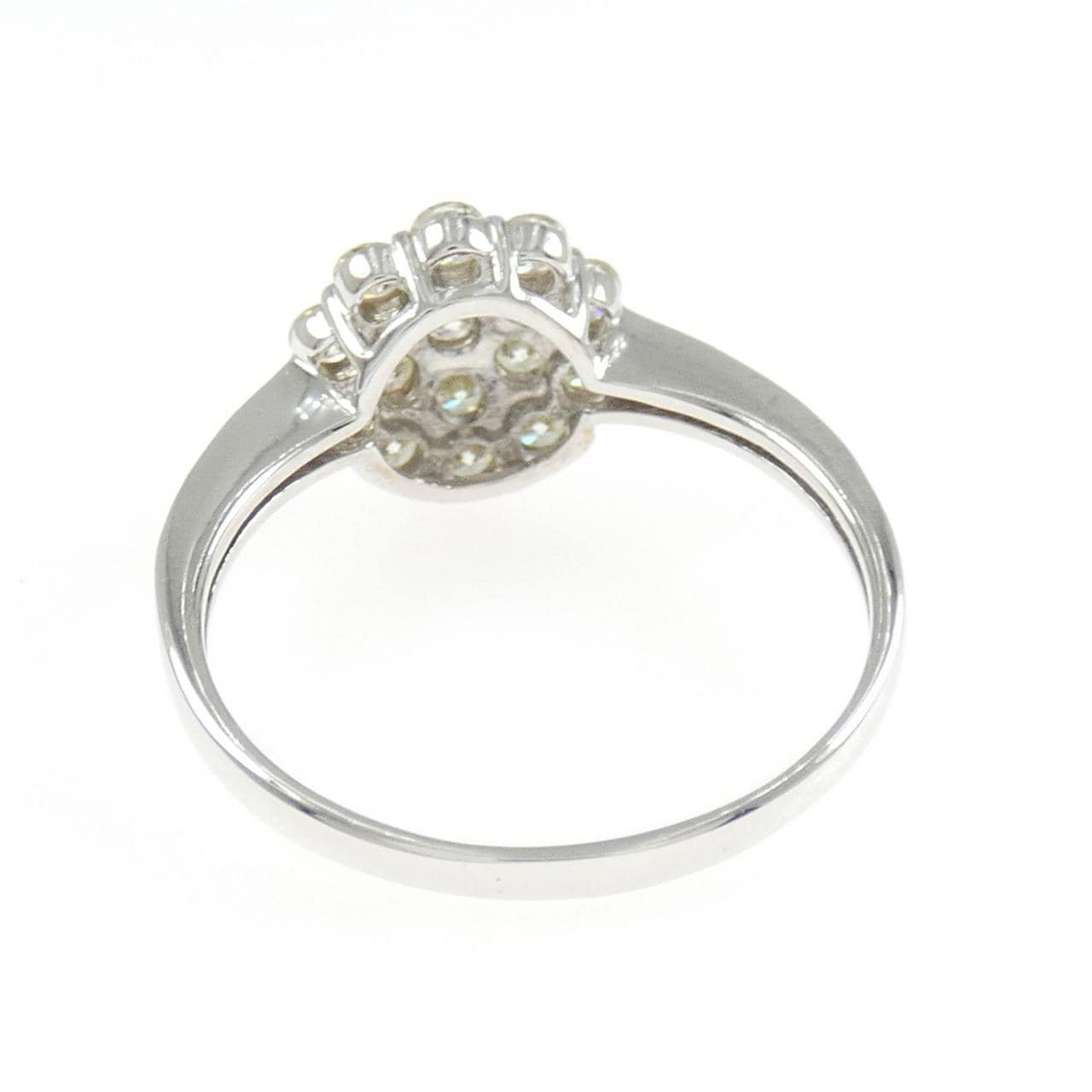 K18WG ダイヤモンド リング 1.00CT
