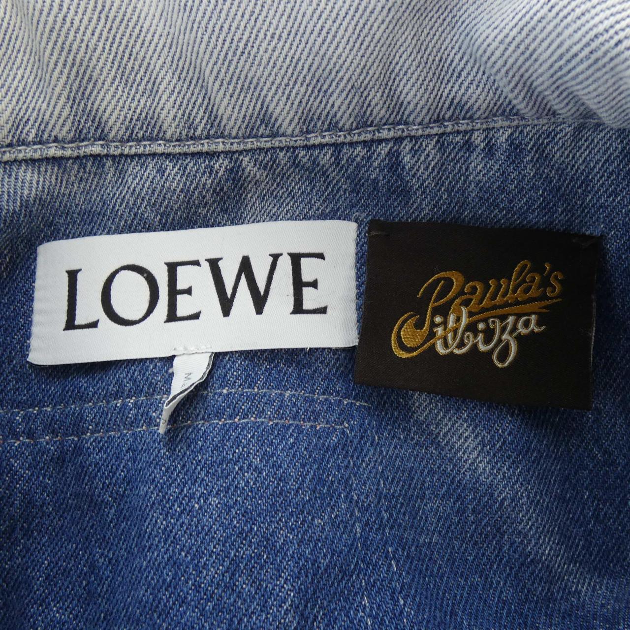 羅埃貝LOEWE牛仔外套