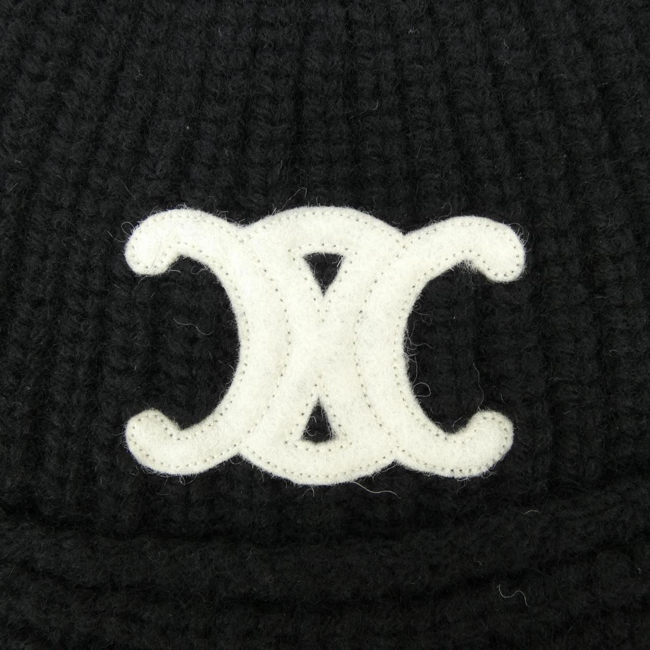 セリーヌ CELINE トリオンフ TRIOMPH 2A80T384D ニットキャップ