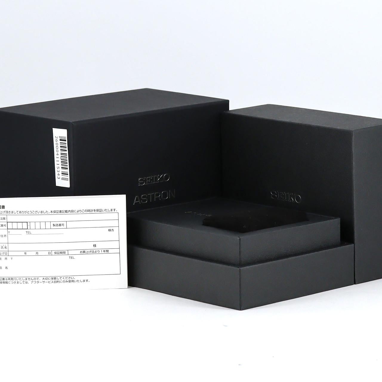 セイコー アストロンGPS 電波時計 3X62-0AA0/SBXD015 TI ソーラークォーツ