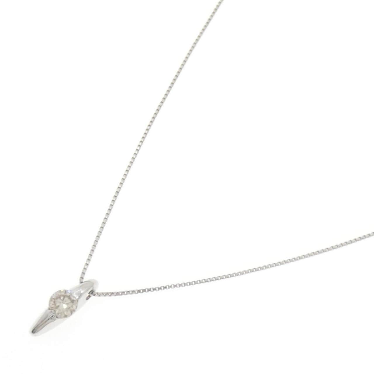 PT900/PT850 ダイヤモンド ネックレス 0.52CT