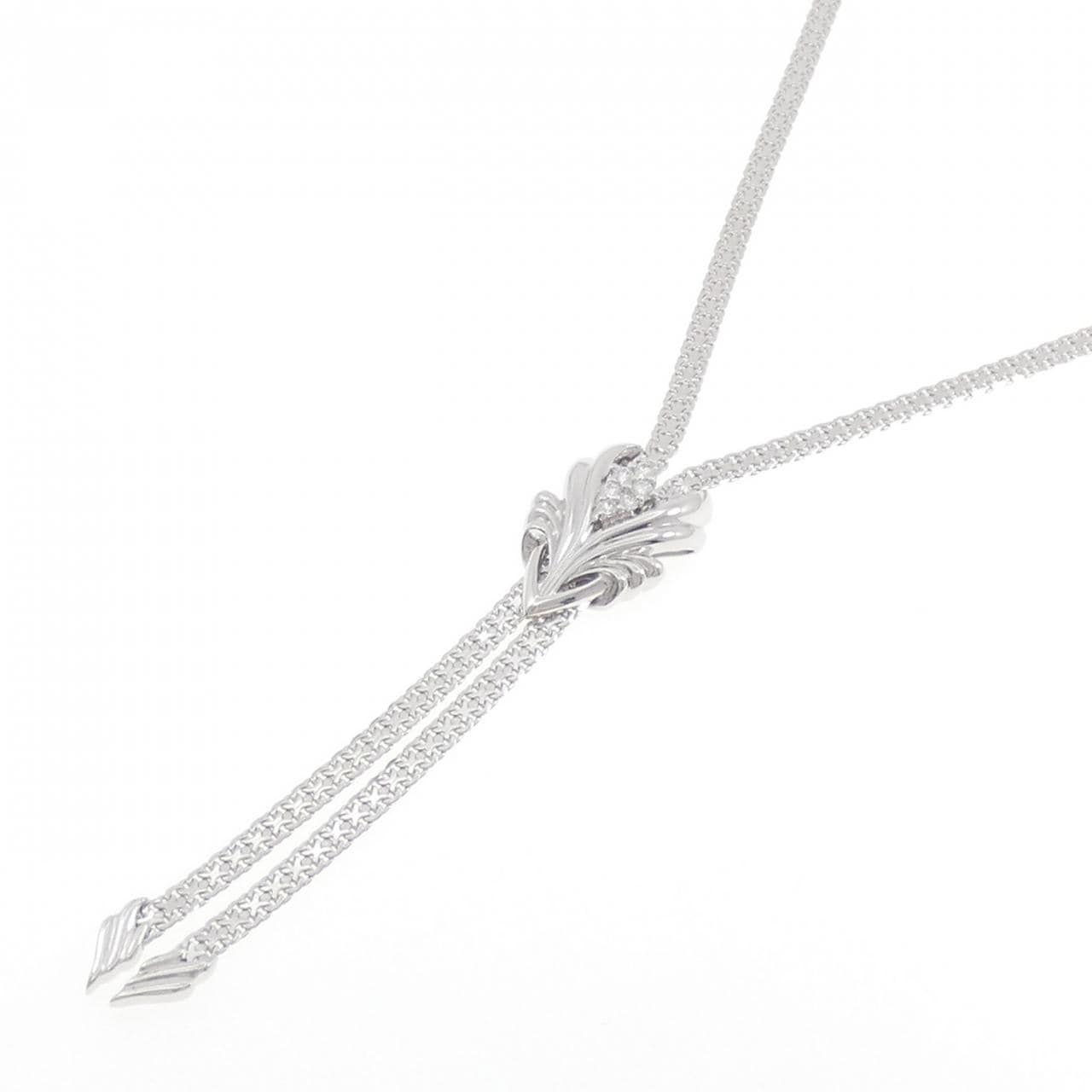 ジュネ ダイヤモンド ネックレス 0.42CT