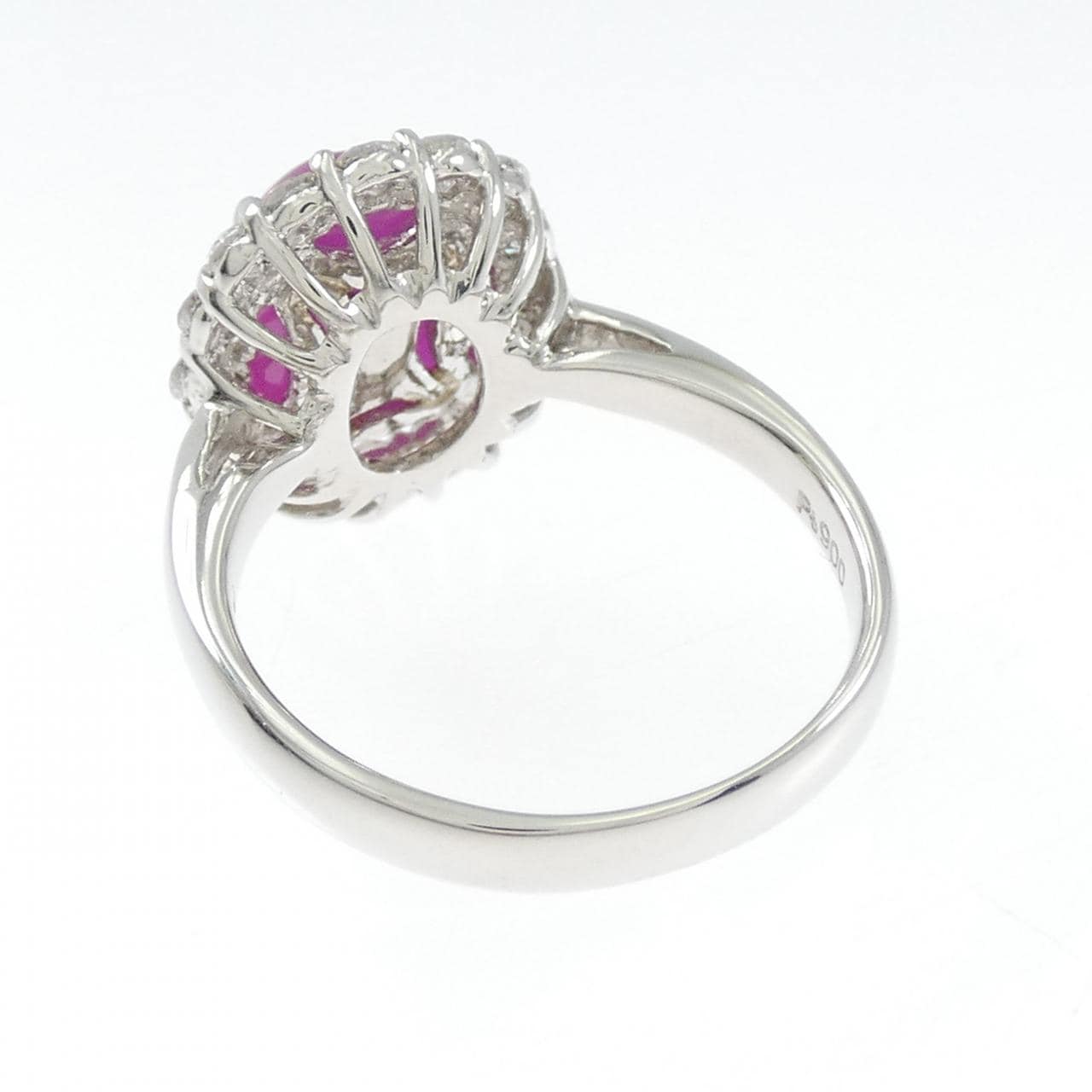 PT900 ルビー リング 4.47CT