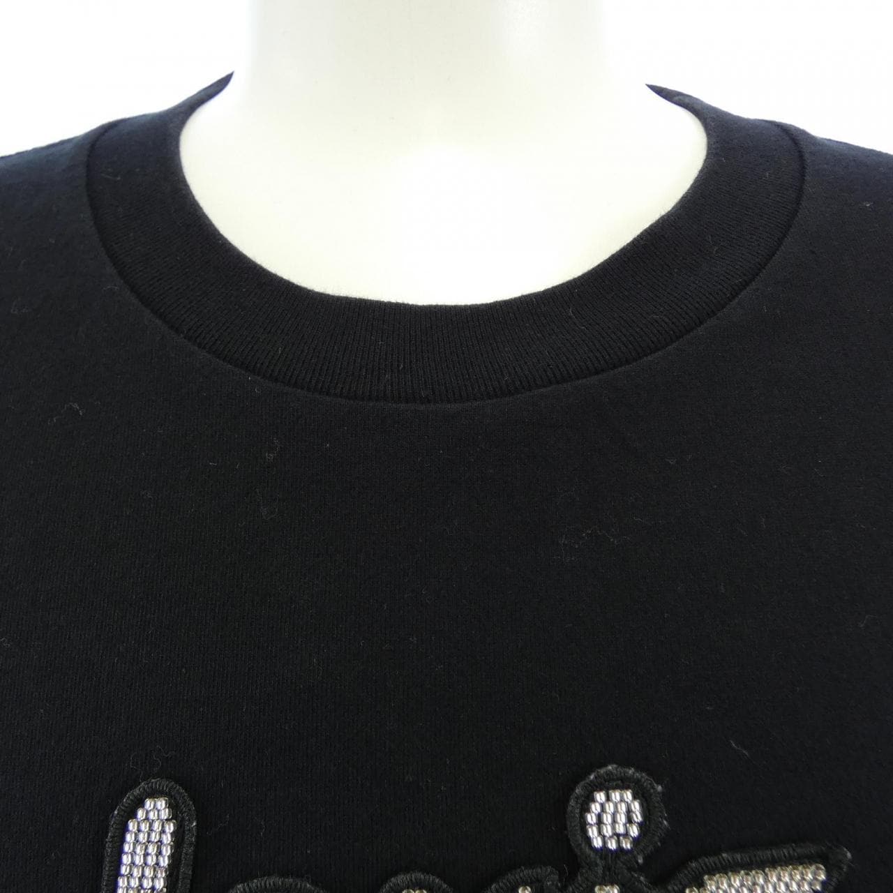 ルイヴィトン LOUIS VUITTON ビーズエンブロイダードコットンTシャツ HPY86WNPG Tシャツ