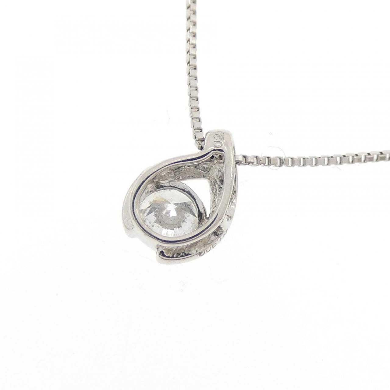 PT900/PT850 ダイヤモンド ネックレス 0.20CT