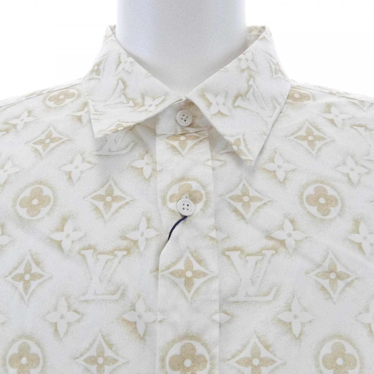 ルイヴィトン LOUIS VUITTON モノグラムロングスリーブコットンシャツ HPS33WZR6 シャツ