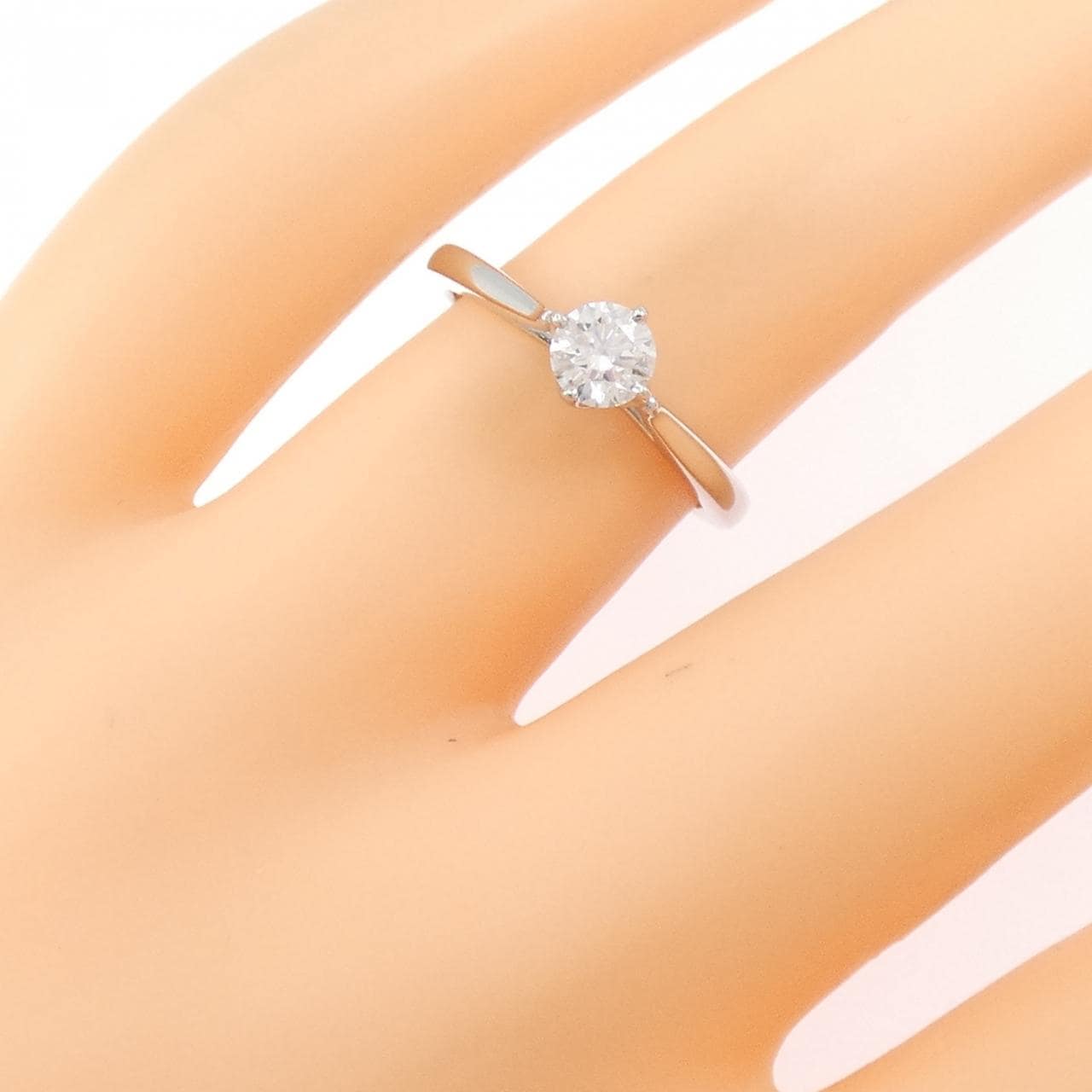 ニワカ ダイヤモンド リング 0.349CT E VVS1 3EXT