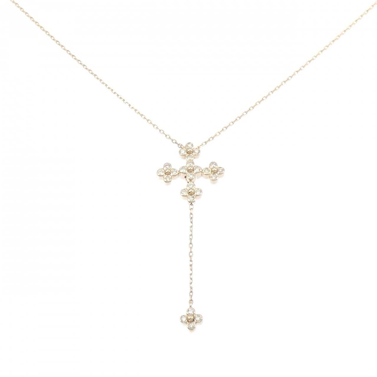 ヴァンドーム ダイヤモンド ネックレス 0.14CT