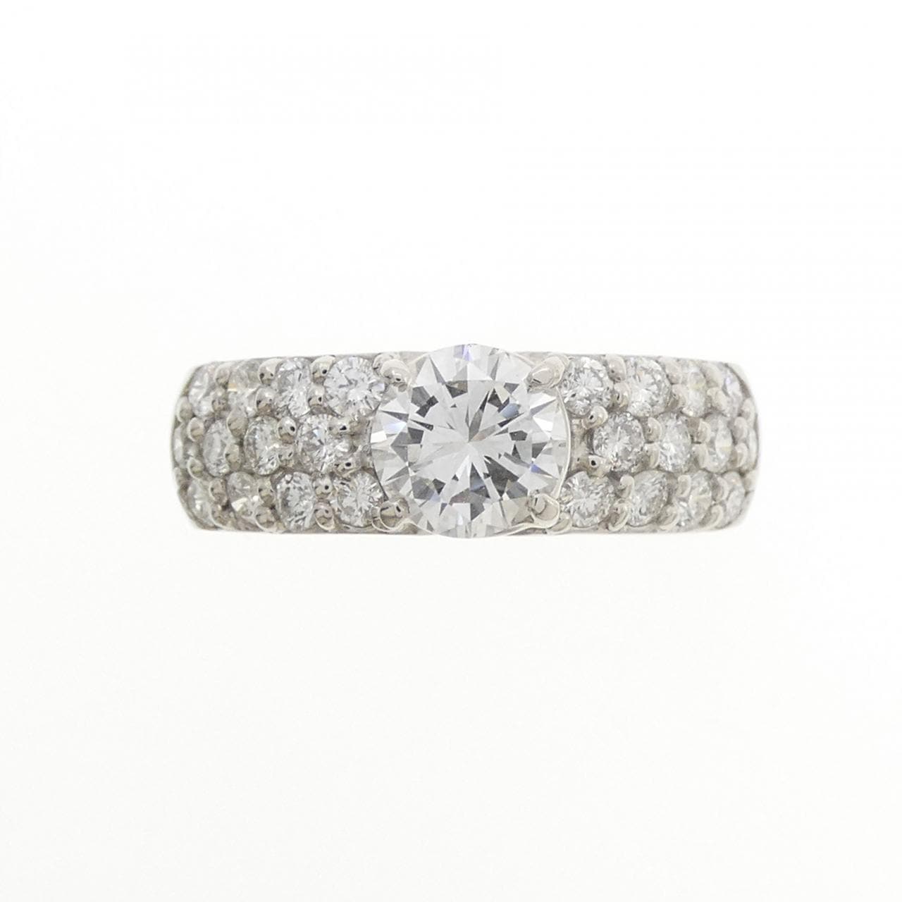 PT900 ダイヤモンド リング 0.719CT E VS1 Good