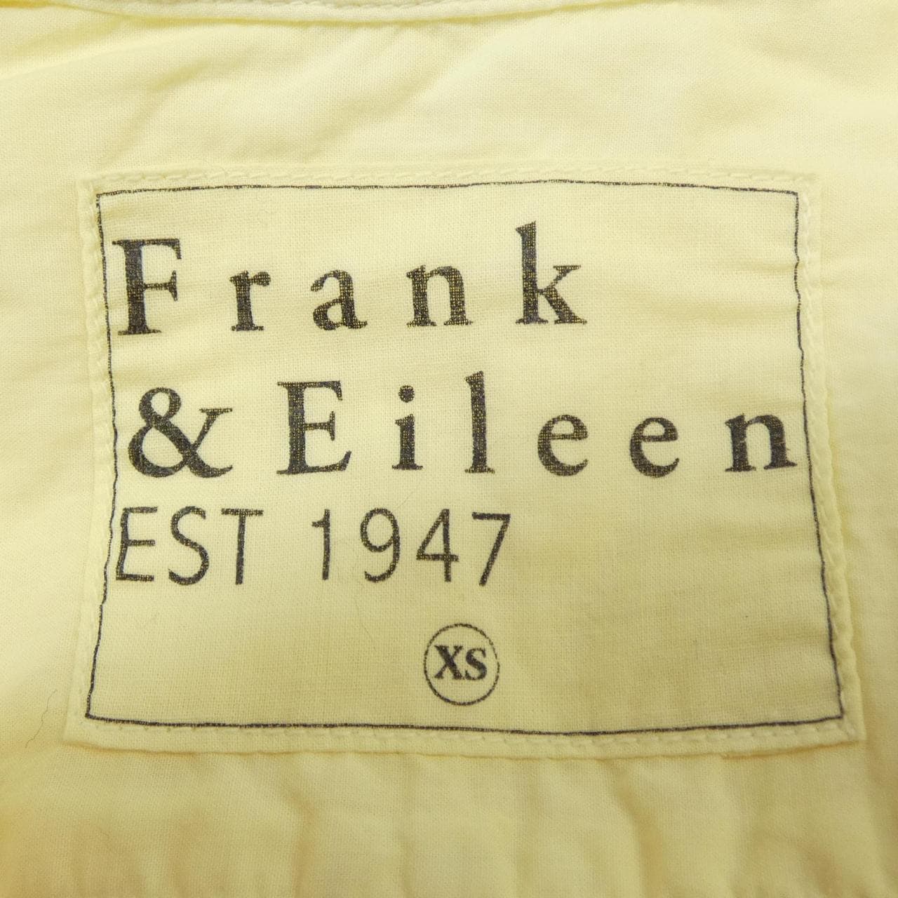 フランクアンドアイリーン FRANK&EILEEN シャツ
