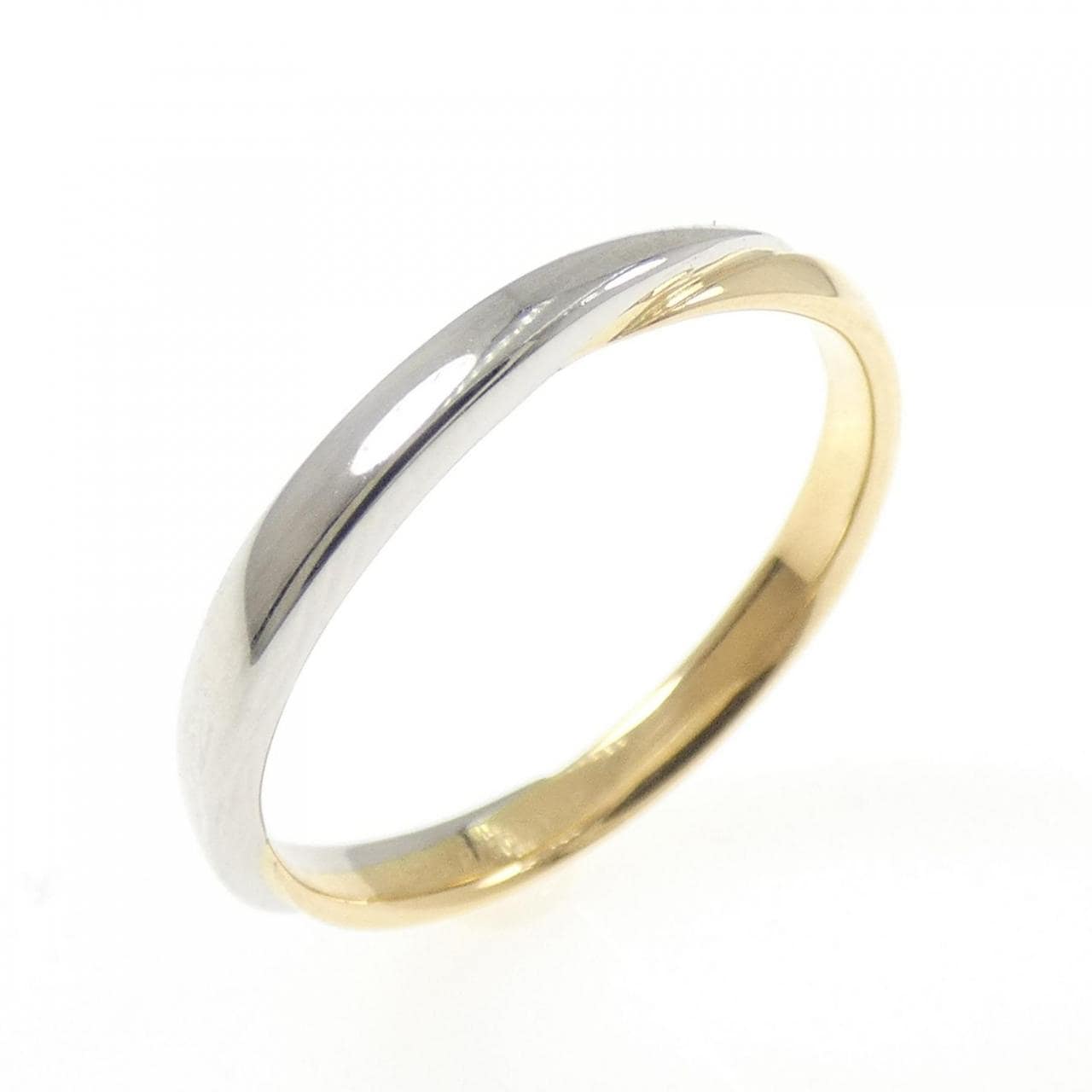 スタージュエリー K18YG/PT950 リング