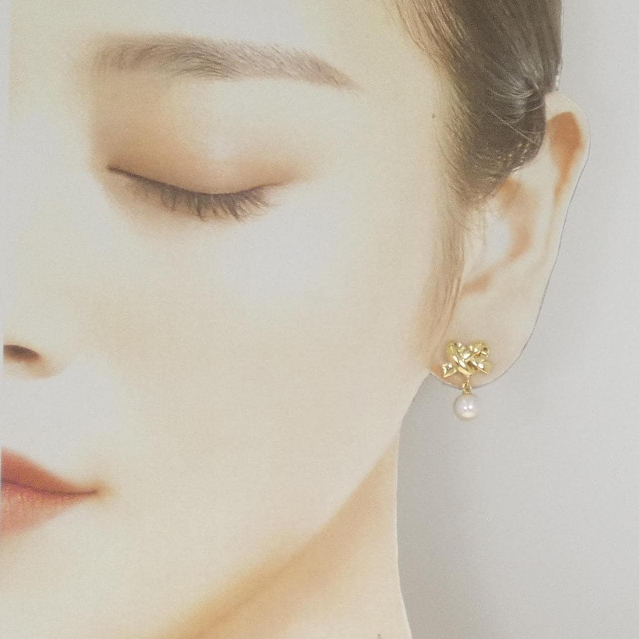 ミキモト アコヤパール ピアス 6.3mm