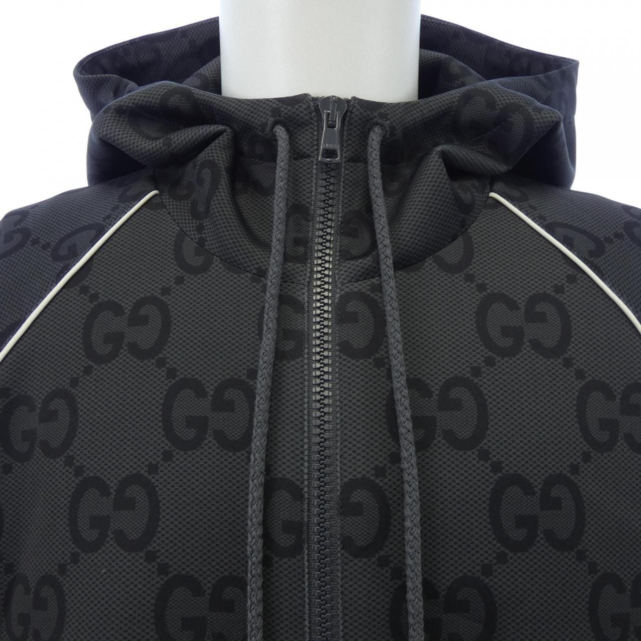 グッチ GUCCI ウェブ ストライプ付き ジャンボGG ジップジャケット 771619 XJF52 ブルゾン