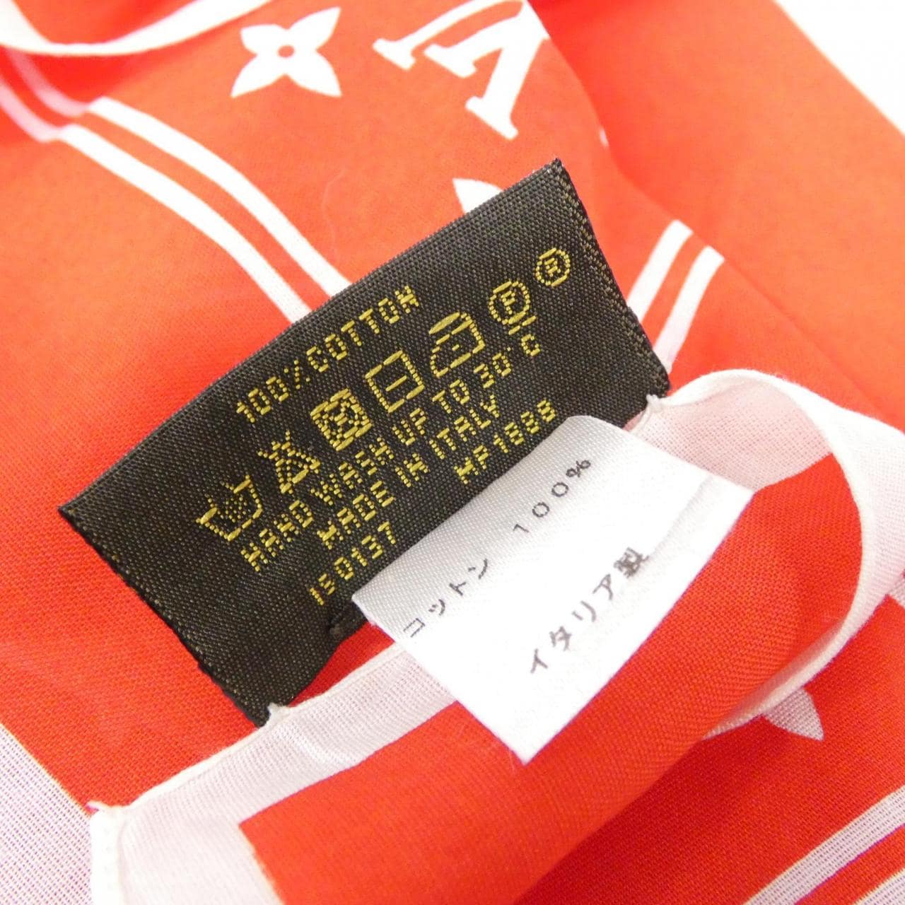 ルイヴィトン (SUPREME) モノグラム バンダナ MP1888 スカーフ