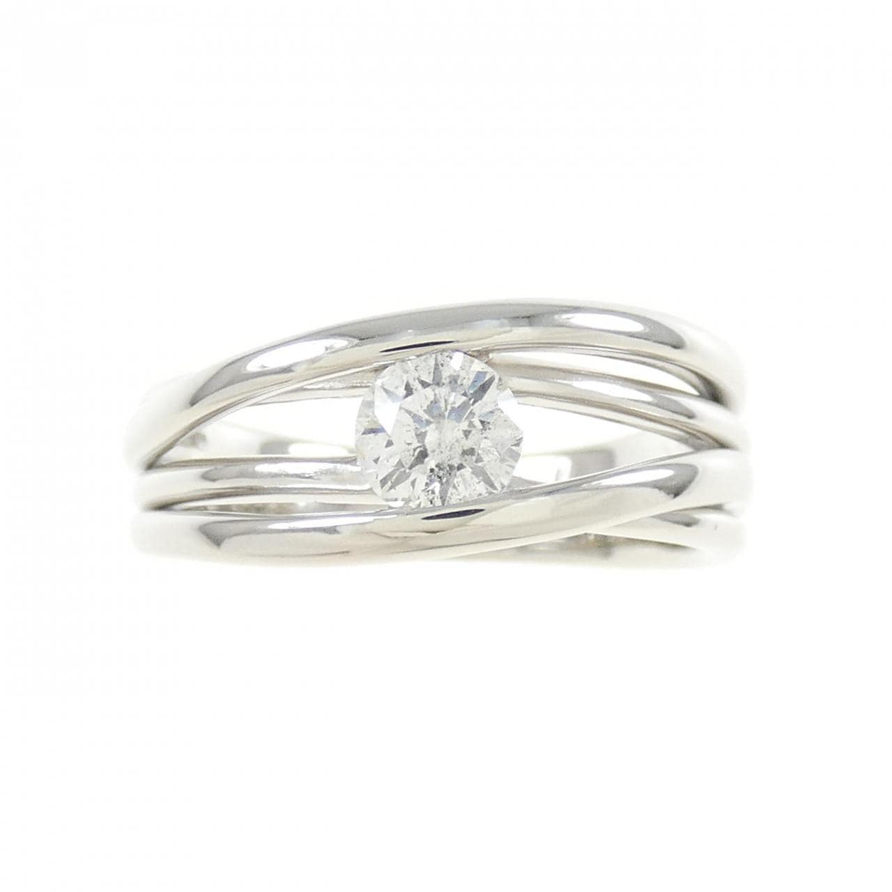 PT900 ダイヤモンド リング 0.384CT