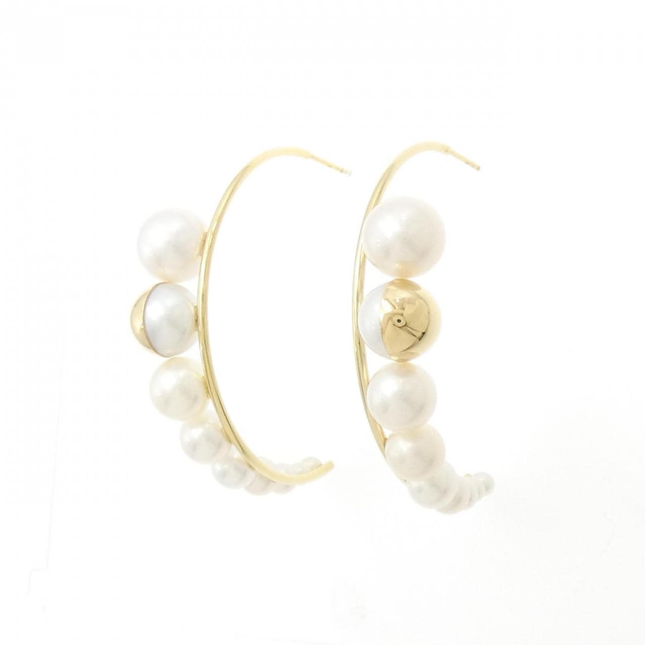 Tasaki shell earrings