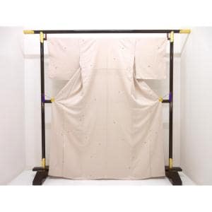 小紋　刺繍加工