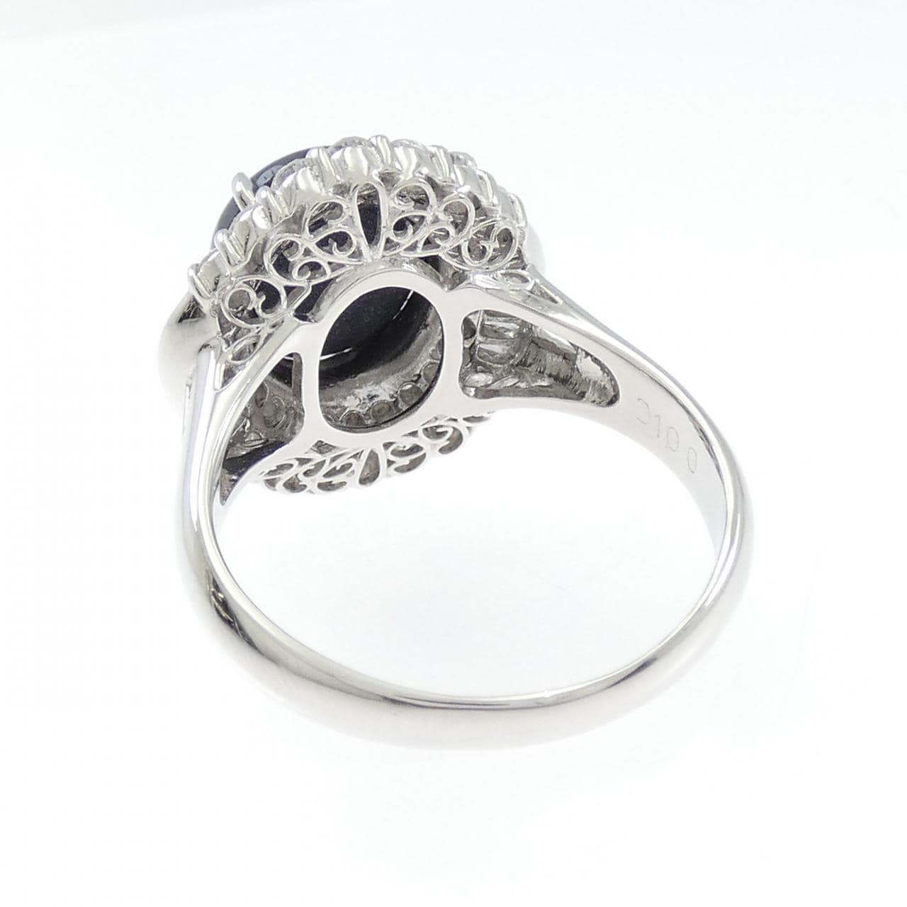 PT900 ブラックオパール リング 2.44CT