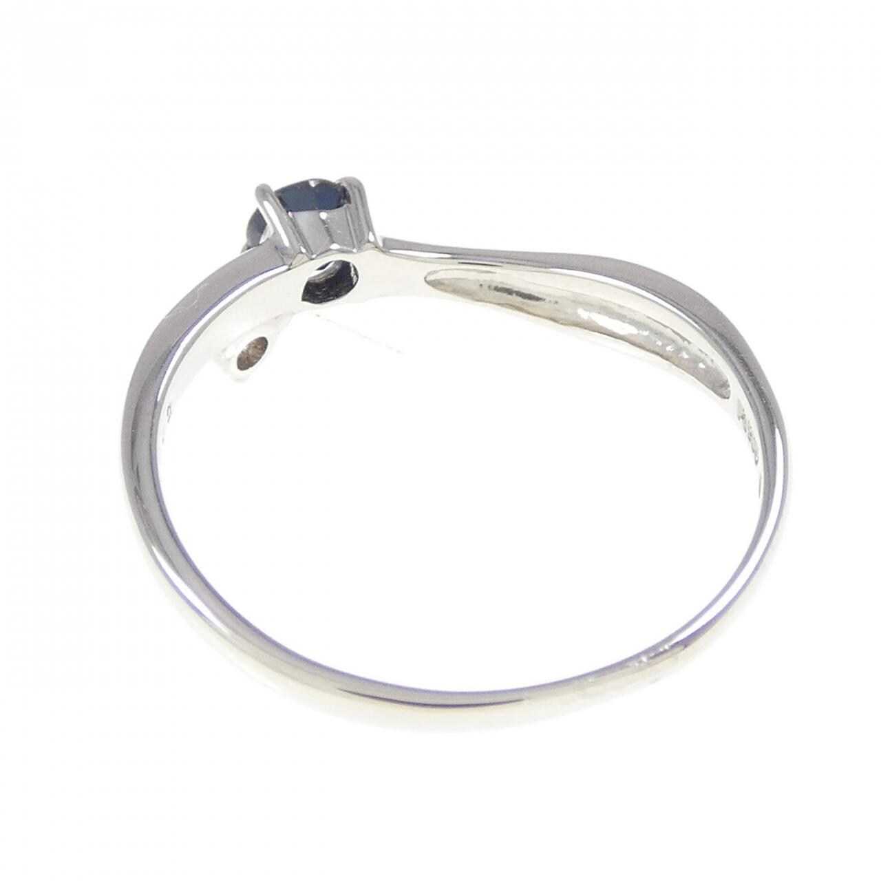 PT900 サファイヤ リング 0.18CT