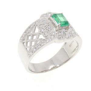 PT900 エメラルド リング 0.326CT