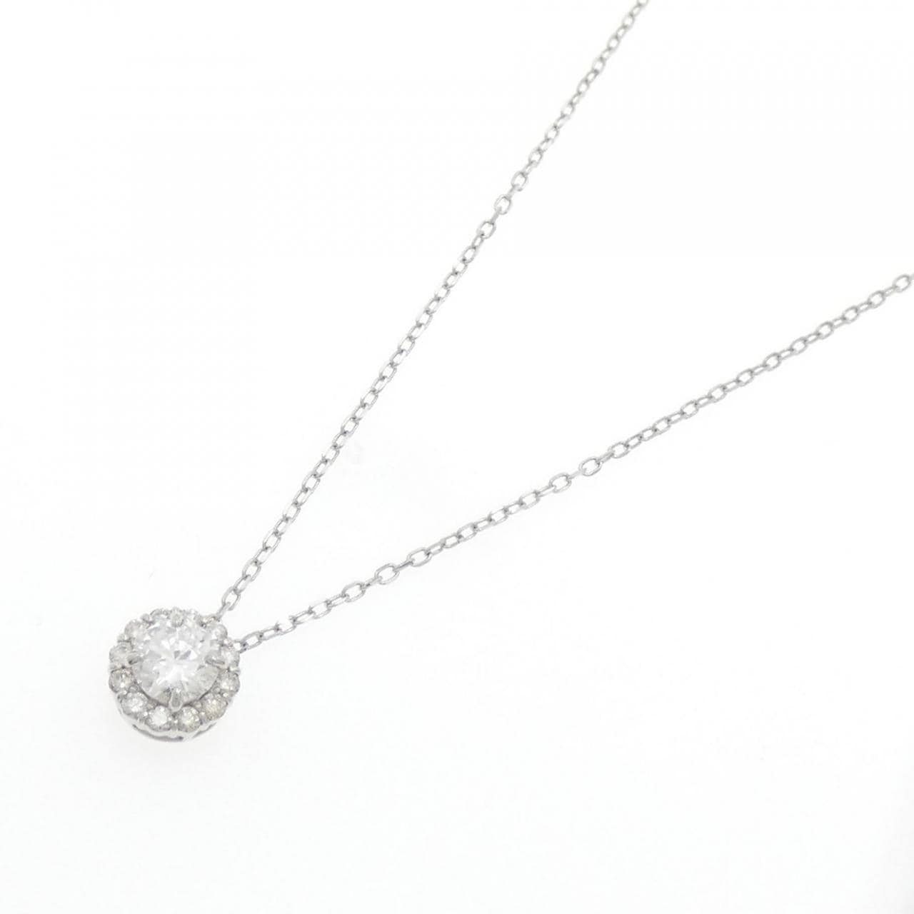 [BRAND NEW] PT Diamond Necklace 0.320CT