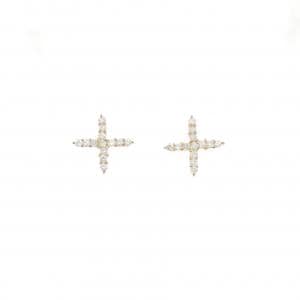 【リメイク】K18YG ダイヤモンド ピアス 0.20CT