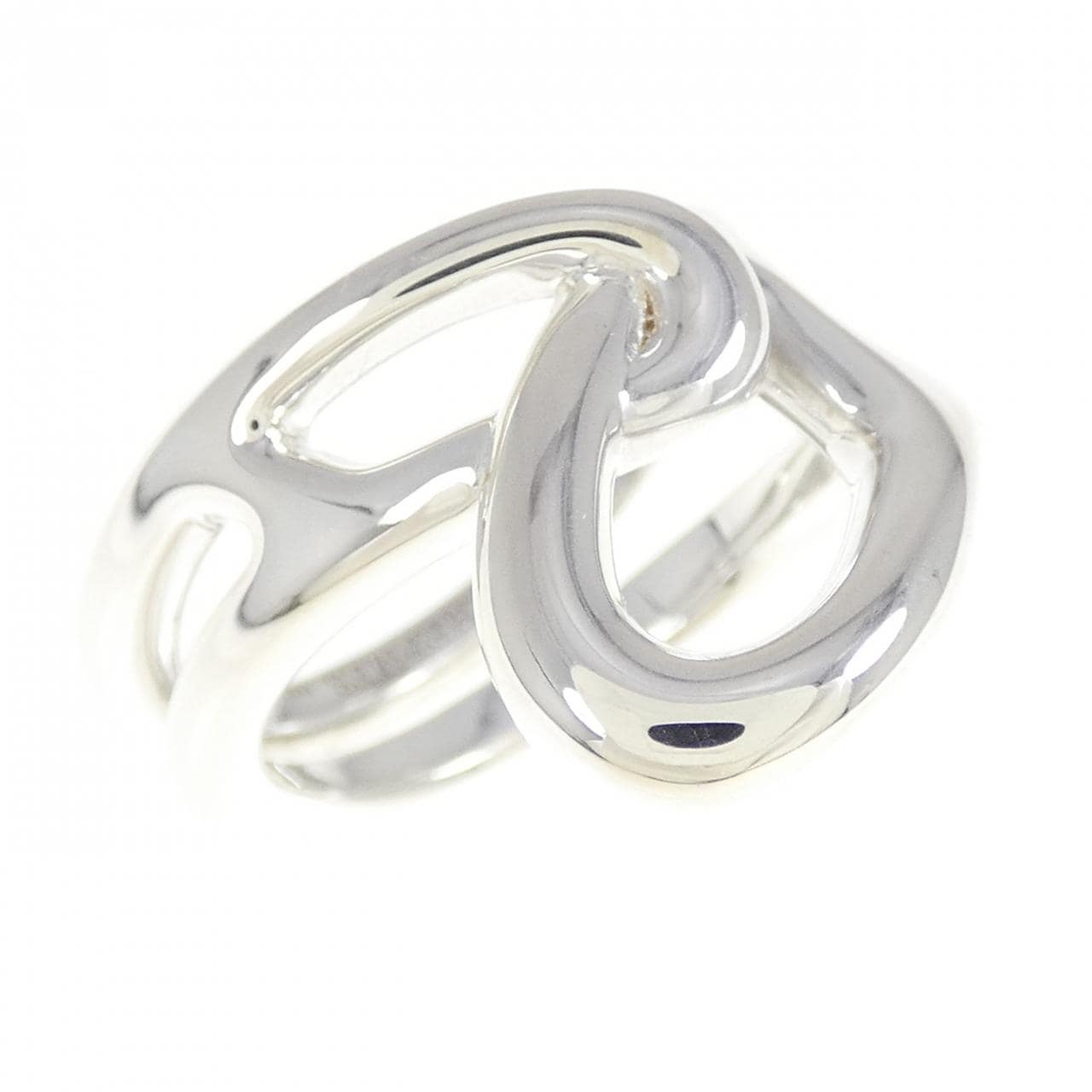 HERMES Chaine Dunkle Punk Ring