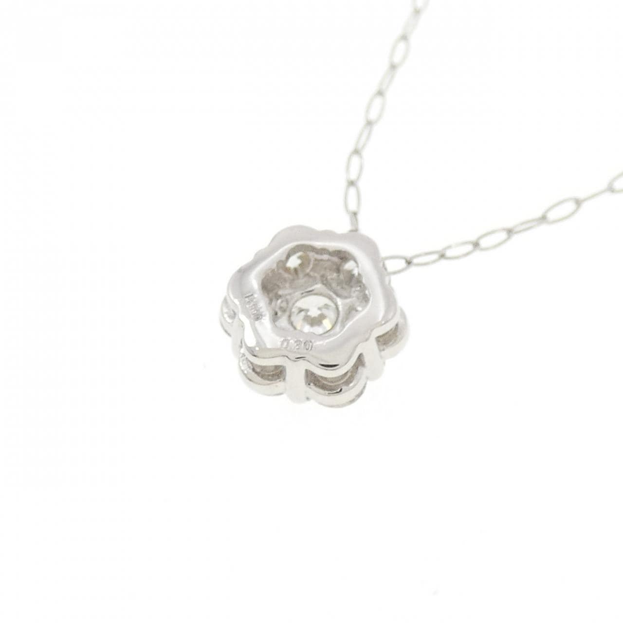 PT900/PT850 ダイヤモンド ネックレス 0.30CT