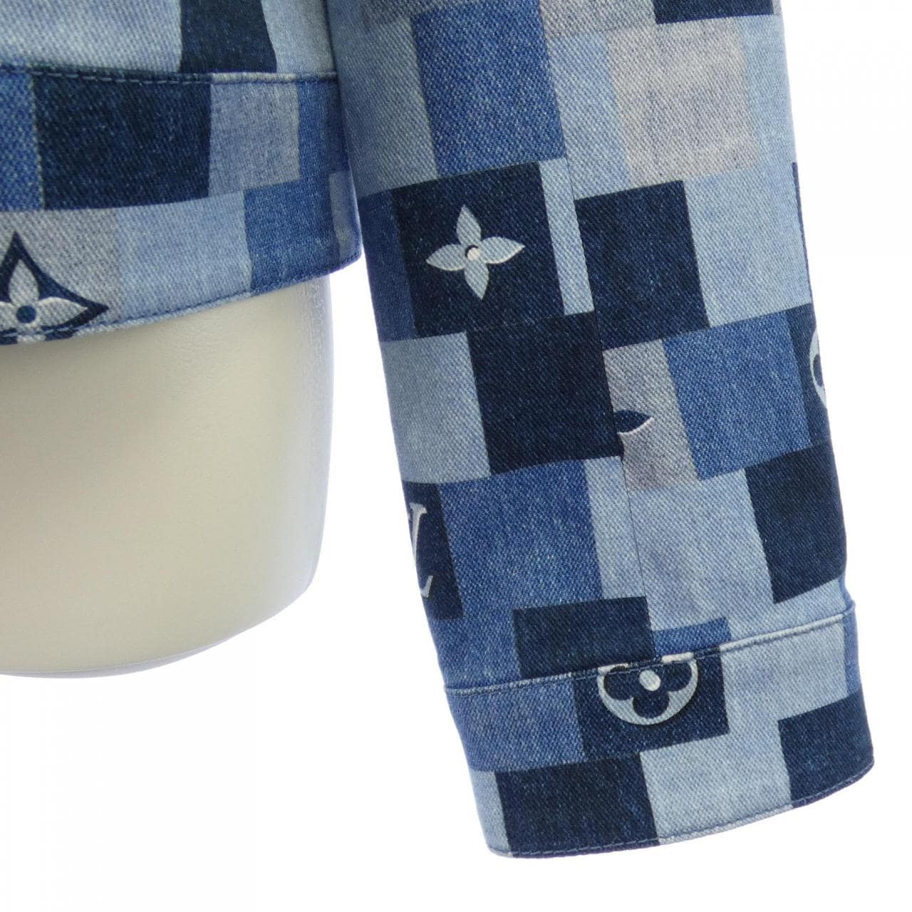 ルイヴィトン LOUIS VUITTON デニムモノグラムジャケット FIJA14TWS デニムジャケット