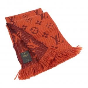 ルイヴィトン LOUIS VUITTON エシャルプ ロゴマニア M75095 MUFFLER