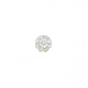 10KYG/10KWG ダイヤモンド ピアス 片耳