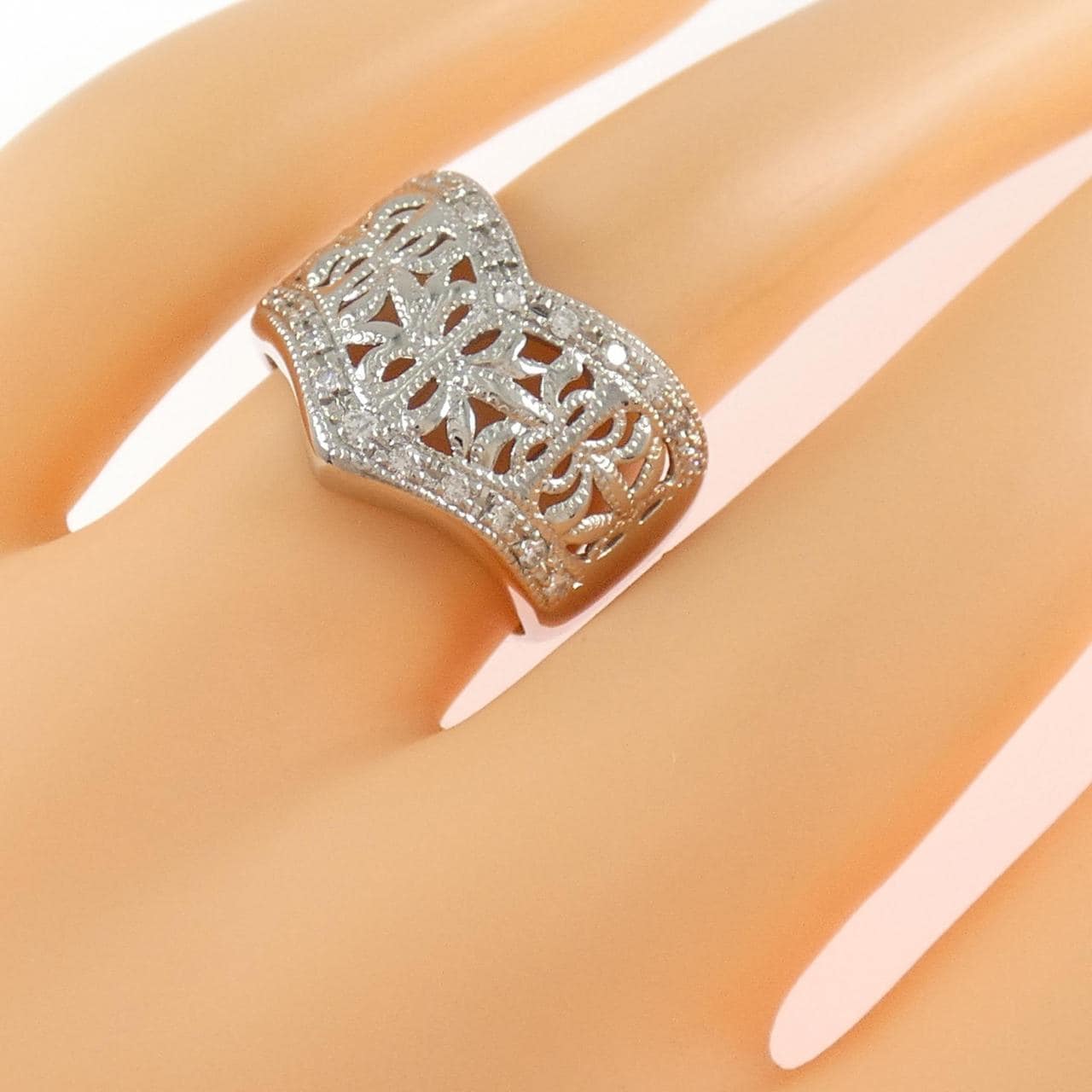 PT900 ダイヤモンド リング 0.23CT