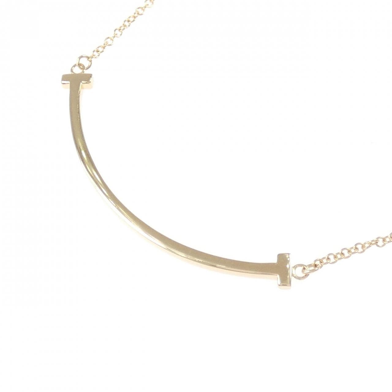 ティファニー Tスマイル スモール ネックレス