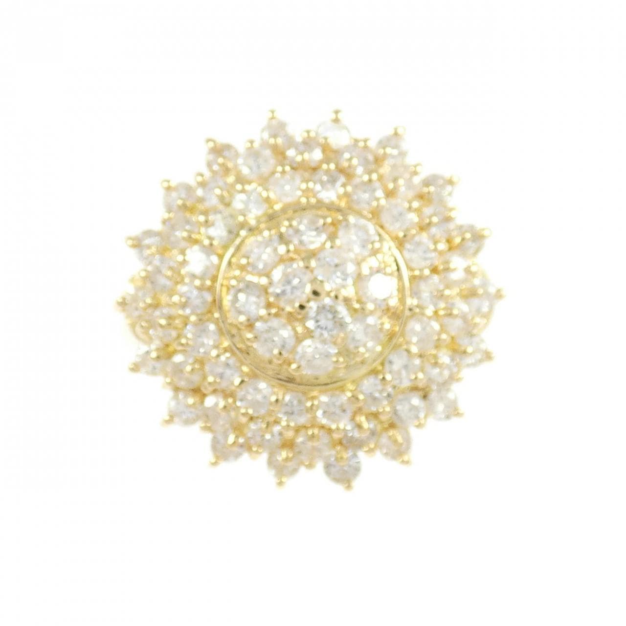 K18YG ダイヤモンド リング 1.01CT