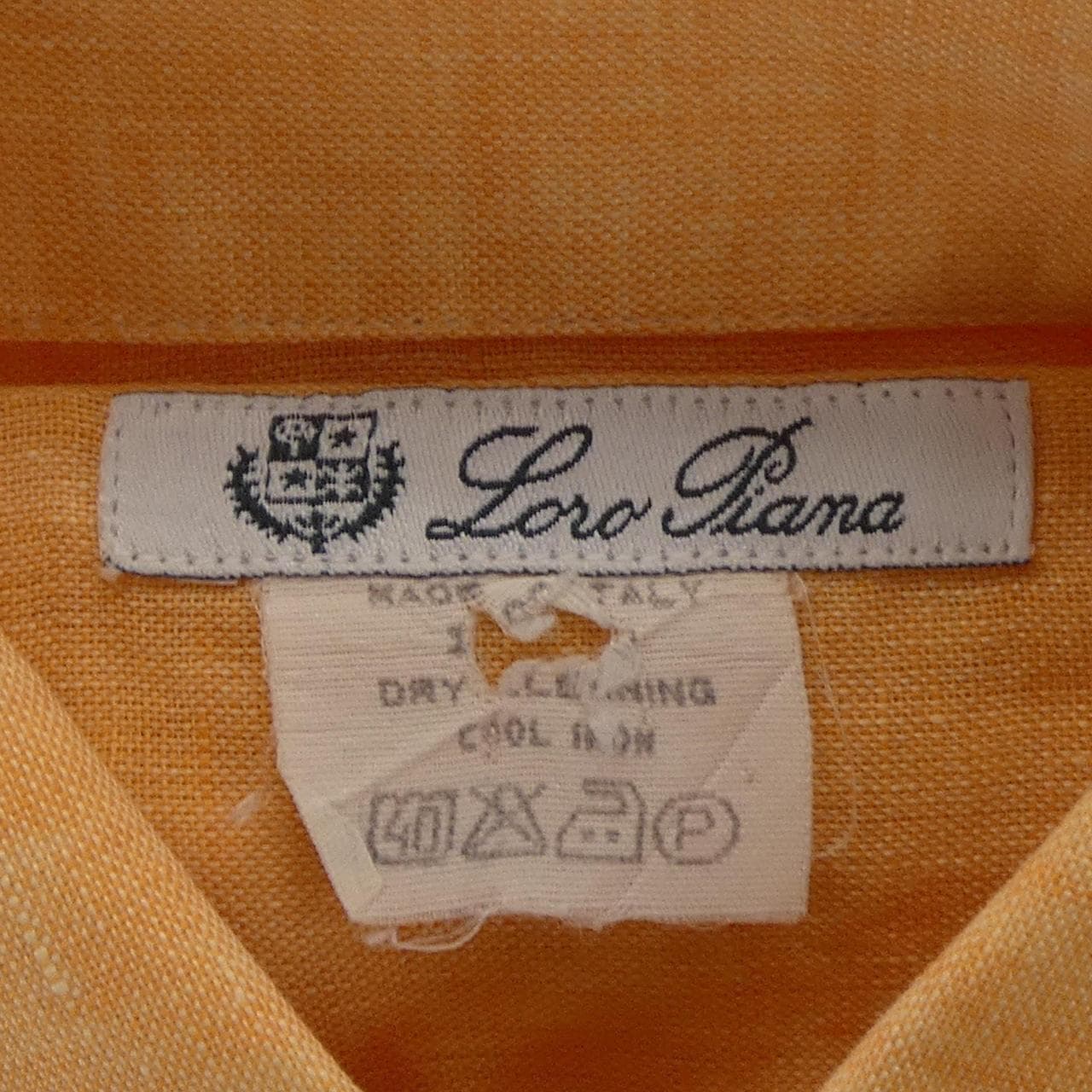 ロロピアーナ Loro Piana S／Sシャツ